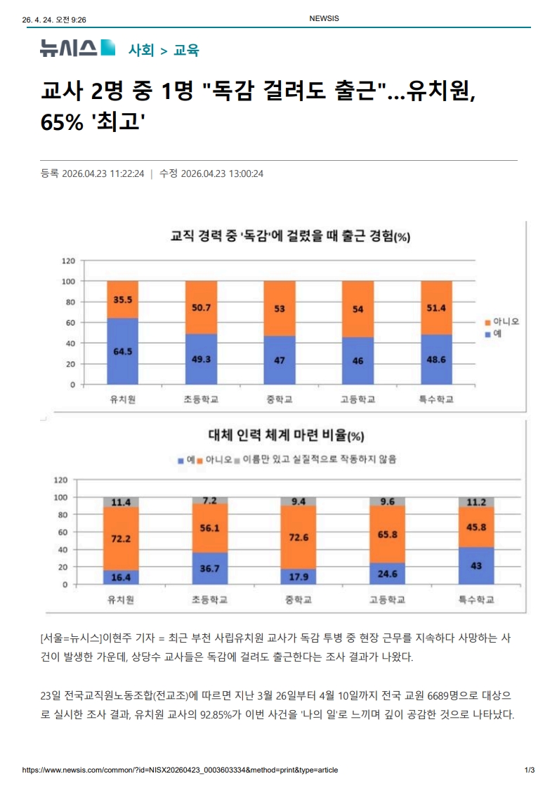 [2026. 4. 24] 주요언론사 교육기사 스크랩_16