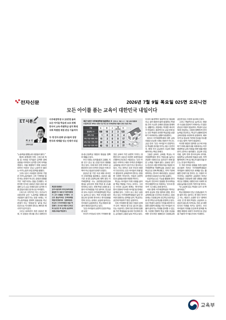 [2026. 7. 9] 주요언론사 교육기사 스크랩_62