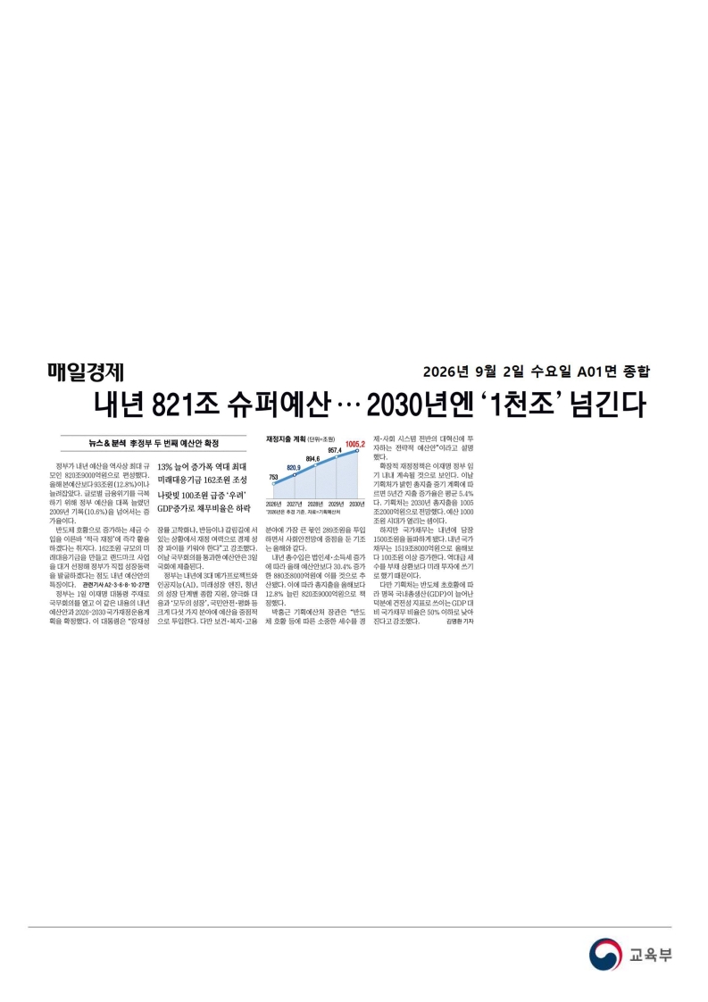 [2026. 9. 2] 주요언론사 교육기사 스크랩_73