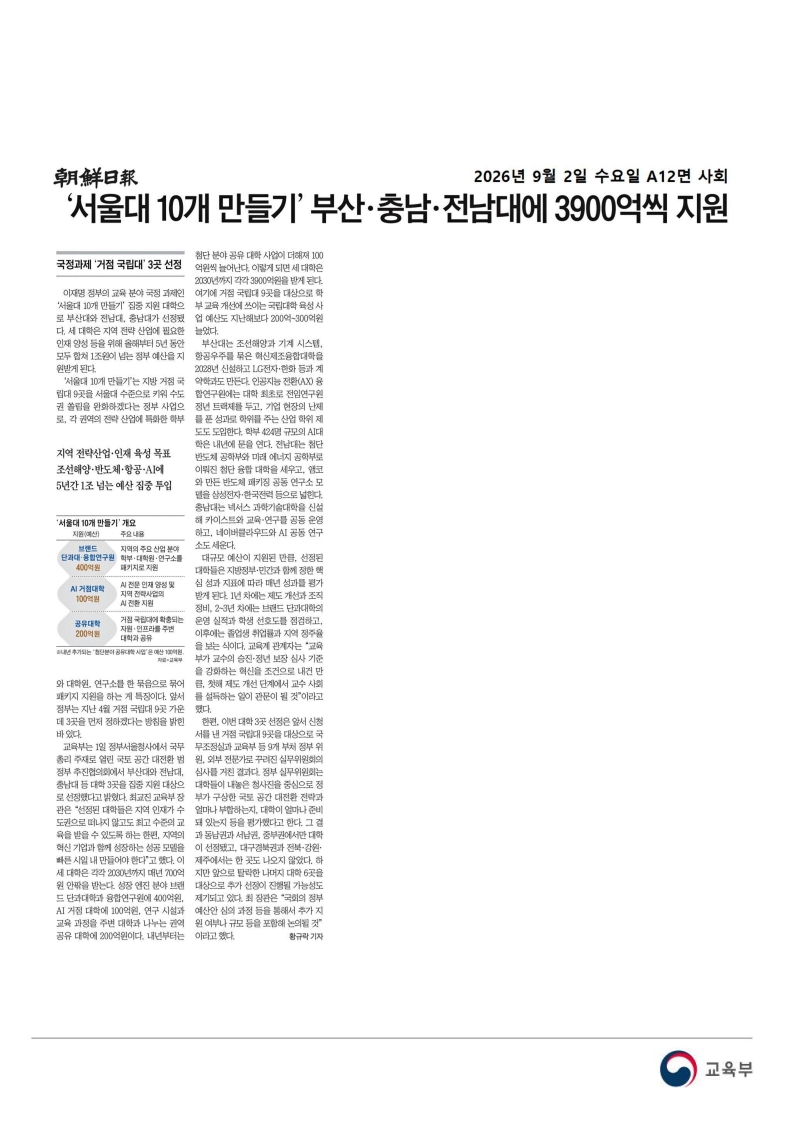 [2026. 9. 2] 주요언론사 교육기사 스크랩_86