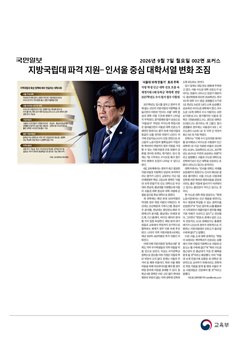 [2026. 9. 7] 주요언론사 교육기사 스크랩_28