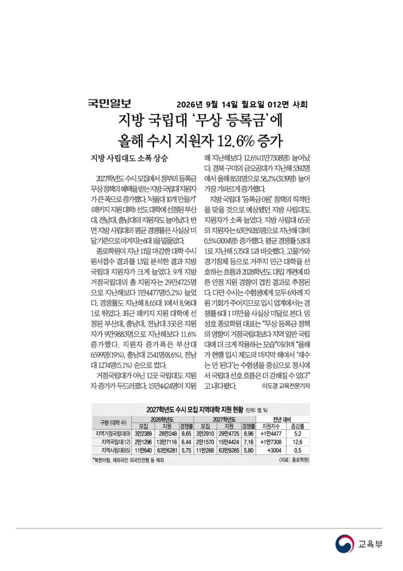 [2026. 9. 14] 주요언론사 교육기사 스크랩_33